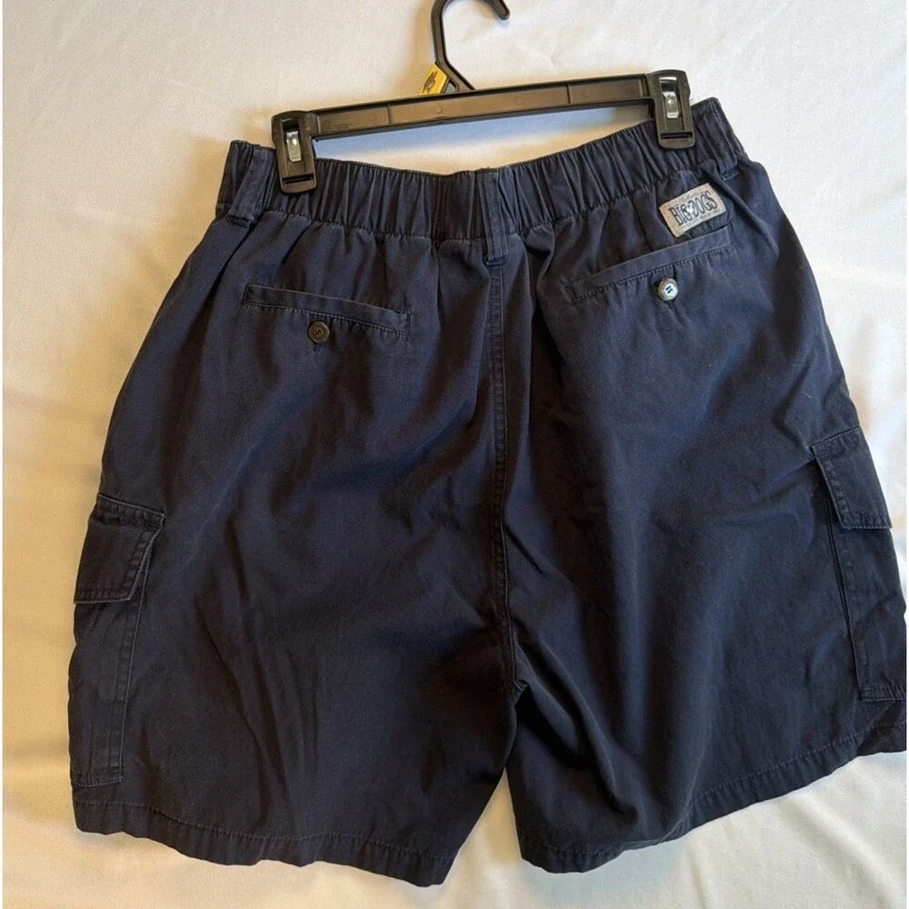 Big Dogs Navy Ripstop Cargo Shorts Baggy Skater Y2K Utility Gorp L
